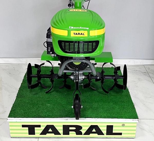 Taral 310M Benzinli Çapa Makinesi 3+1 Vites-Teker Takımı - Tekli Pulluk