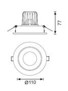 Jupiter LS440  Hareketli LED Spot Trafolu