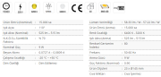 Cata 9W Panel Led Armatür CT-5146 - Beyaz