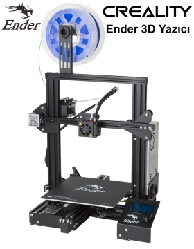 Creality Ender 3 3D Yazıcı 22x22x25cm Baskı Hacmi