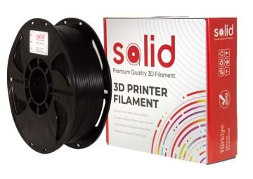 Solid Filament PLA Plus 1.75mm Siyah 1Kg