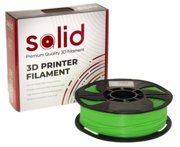 Solid Filament PLA Plus 1.75mm Fıstık Yeşili Rengi 1Kg