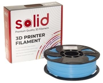 Solid Filament PLA Plus 1.75mm Açık Mavi 1Kg