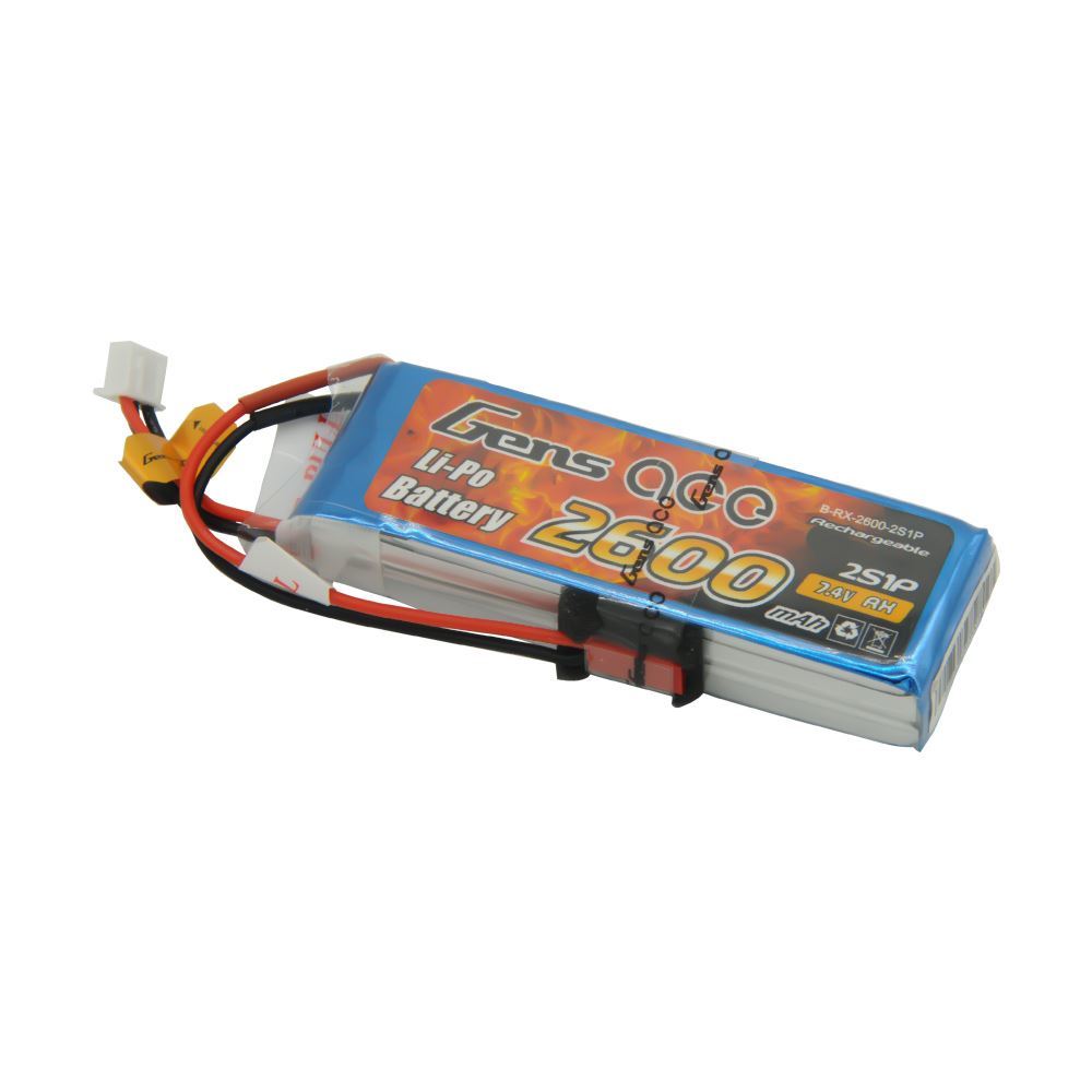 7.4v 2600mAh RX Lipo Pil