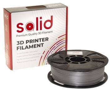 Solid Filament PLA Plus 1.75mm Gümüş Rengi 1Kg