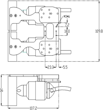 KYO-4T-Dual Metal Pervaneli Sualtı Fırçasız Motor Çifti