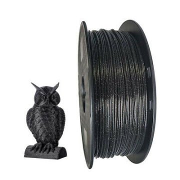 Porima PLA Star Simli Filament - Siyah (Gümüş Simli)