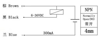 LJ12A3-4-Z/BX Endüktif Mesafe Sensörü - 4 mm DC6-36V