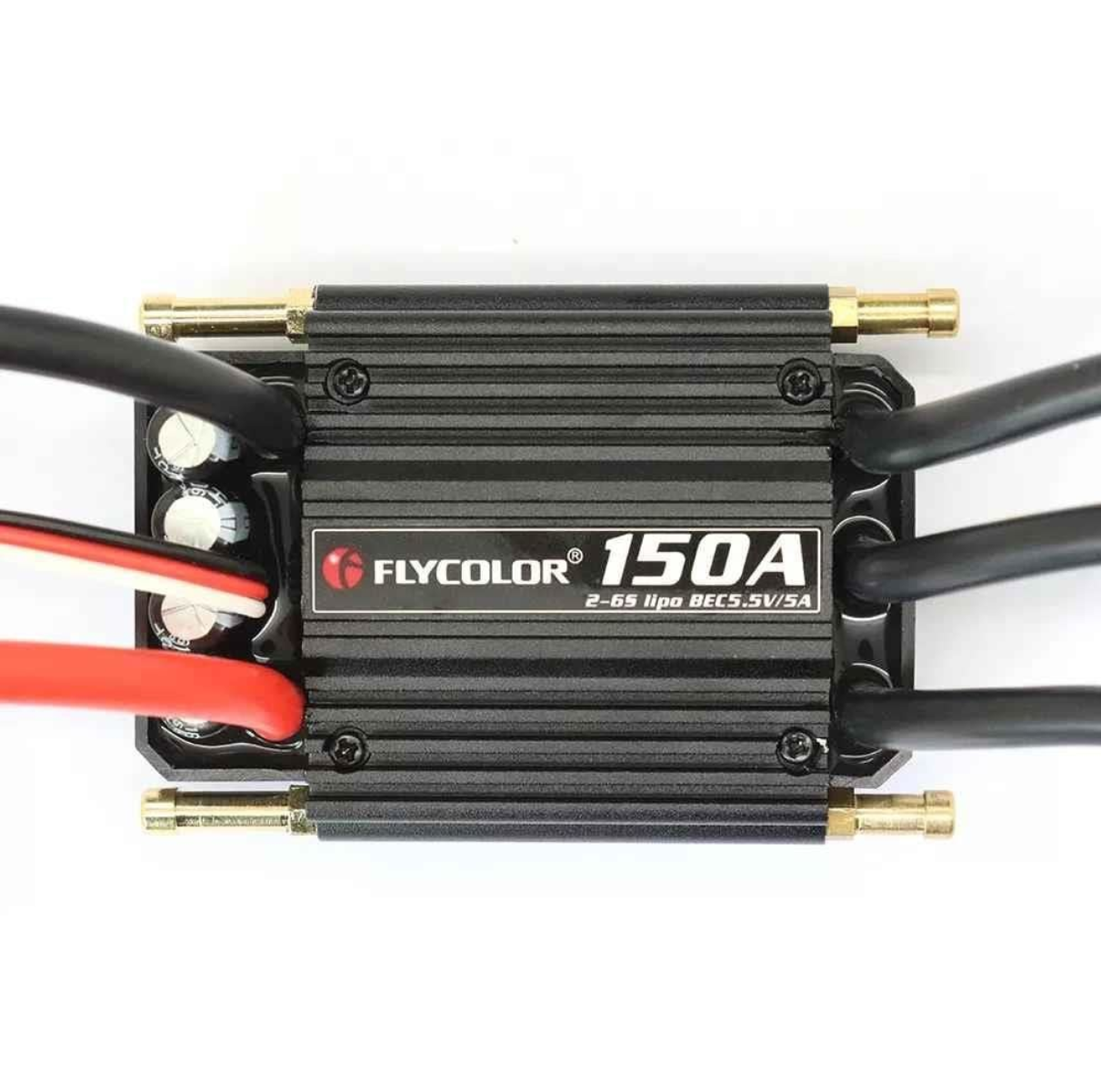 Flycolor Waterproof 150A 2-6S Brushless ESC 5.5V/5A BEC