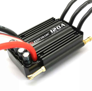 Flycolor Waterproof 120A 2-6S Brushless ESC 5.5V/5A BEC