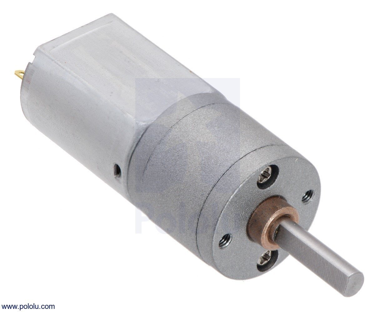 Pololu 25:1 6V 590 Rpm Karbon Fırçalı Dc Motor