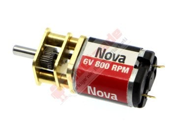 Nova 6V 800Rpm Dc Motor - Mini Sumo Robot Motoru