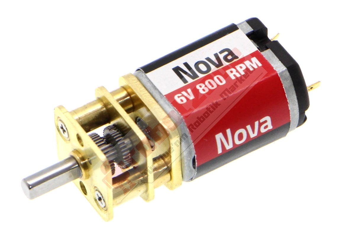 Nova 6V 800Rpm Dc Motor - Mini Sumo Robot Motoru