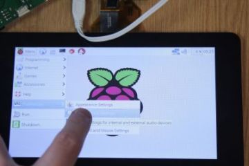 Raspberry Pi Resmi Dokunmatik Ekran