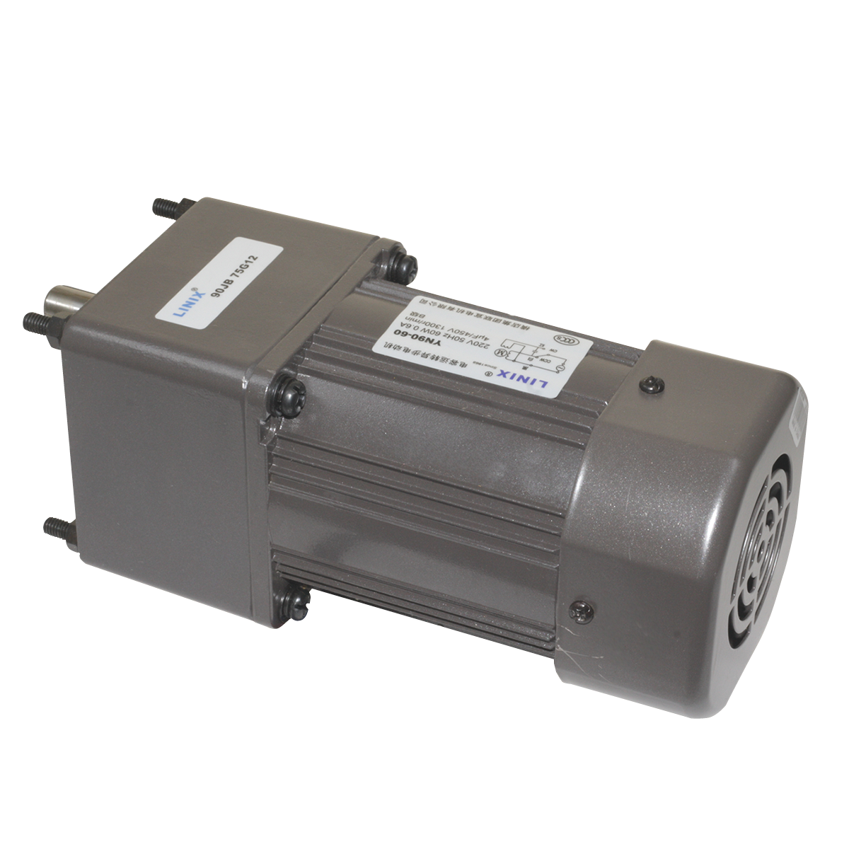 220V 260 Rpm 90mm Redüktörlü AC Motor