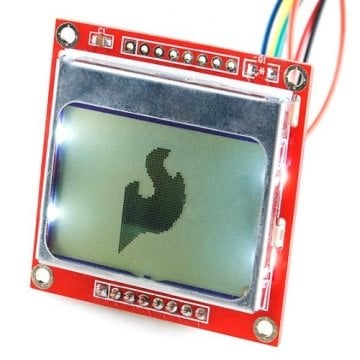 Arduino Nokia 5110 LCD Ekran