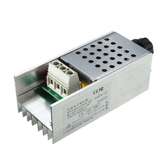 AC 220V 10000W Motor Dimmer Hız Kontrol Kartı