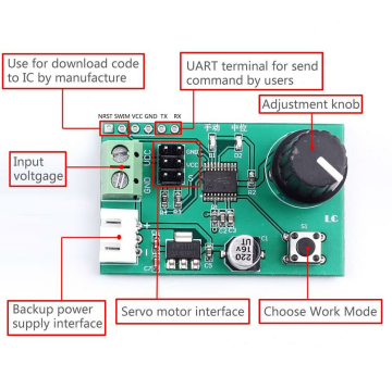 2 Kanal Servo Kontrol Cihazı 5-9V