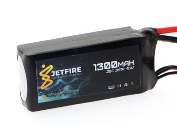 11.1V 1300mAh 25C Lipo Batarya 3S Pil