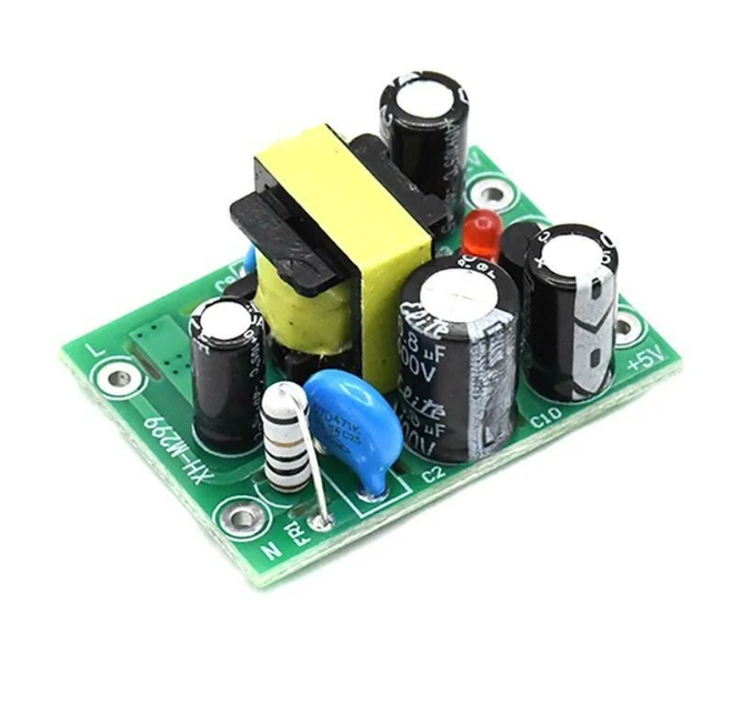 AC 220V - DC 5V/12V 0.5A Çiftli/Dual Dönüştürücü Devre