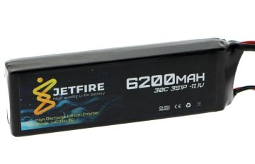 11.1V 6200mAh 30C Lipo Batarya 3S Pil