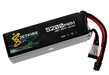 22.2V 5200mAh 40C Lipo Batarya 6S Pil