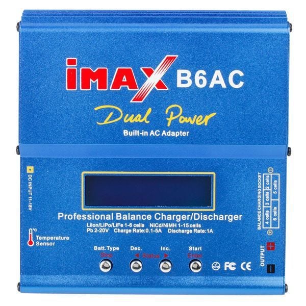 iMAX B6AC Adaptörlü Profesyonel Lipo Şarj Aleti