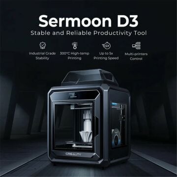 Creality Sermoon D3 Endüstriyel 3D Yazıcı