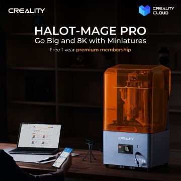 Creality Halot Mage Pro 8K SLA 3D Yazıcı