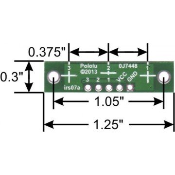 QTR-3RC Kızılötesi Sensör Kartı
