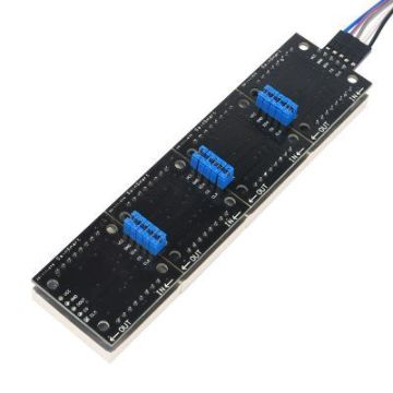 4′lü 8x8 Kırmızı Dot Matrix Board