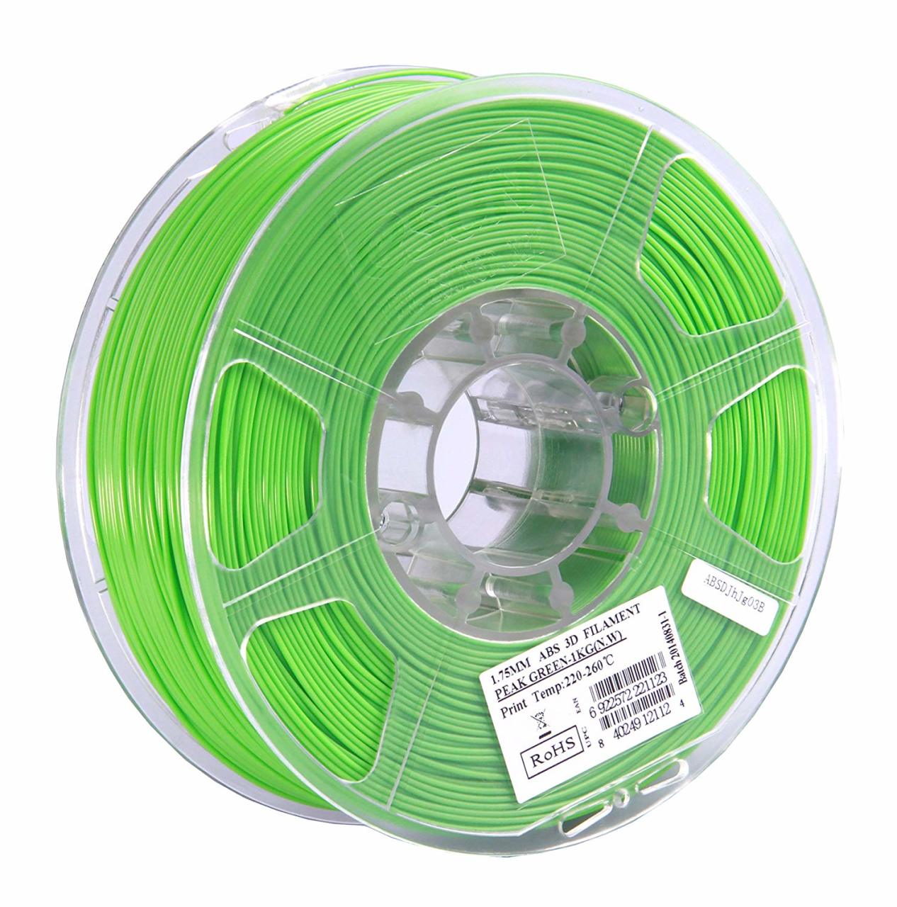 Esun ABS Plus 1.75mm Filament - Açık Yeşil
