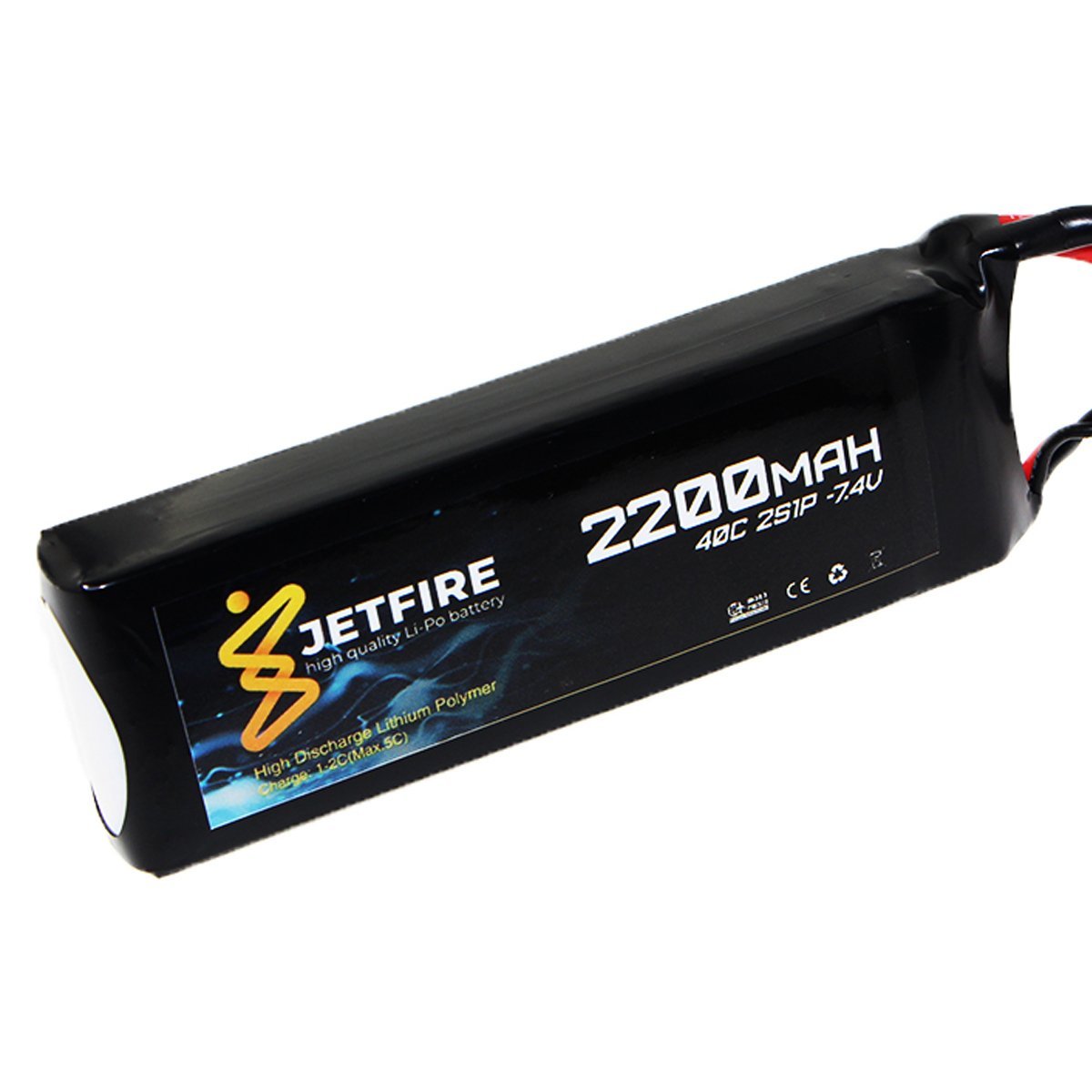 7.4V 2200mAh 40C Lipo Batarya 2S JetFire Pil