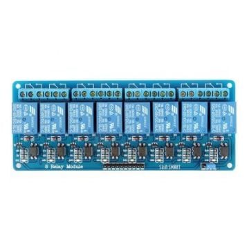 8′li 12V Röle Kartı - 8 Way 12V Relay Module