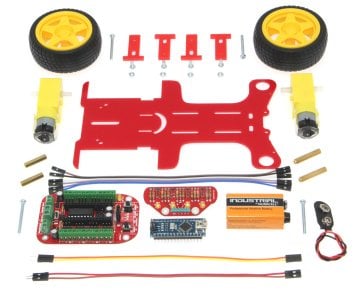 Çizgi İzleyen Robot Kiti - Alfa