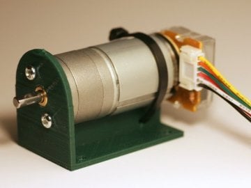 Mitsumi Enkoderli Dc Motor 24 Volt 500 Rpm