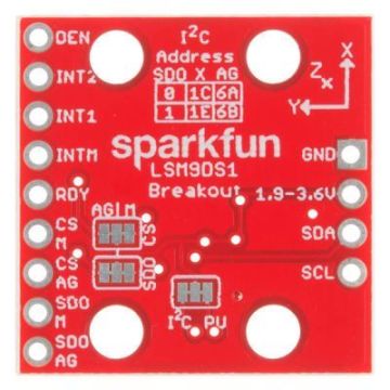 SparkFun 9 DOF IMU - 9 Degrees of Freedom IMU Breakout