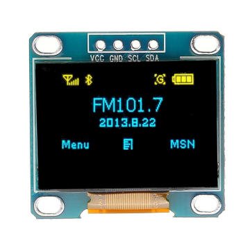 0.96'' I2C OLED Ekran