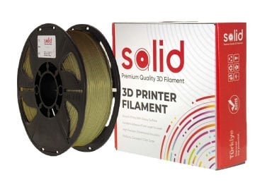 Solid Filament PLA Plus 1.75mm Bronz 1Kg