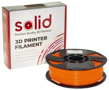 Solid Filament PET-G 1.75mm Turuncu 1Kg