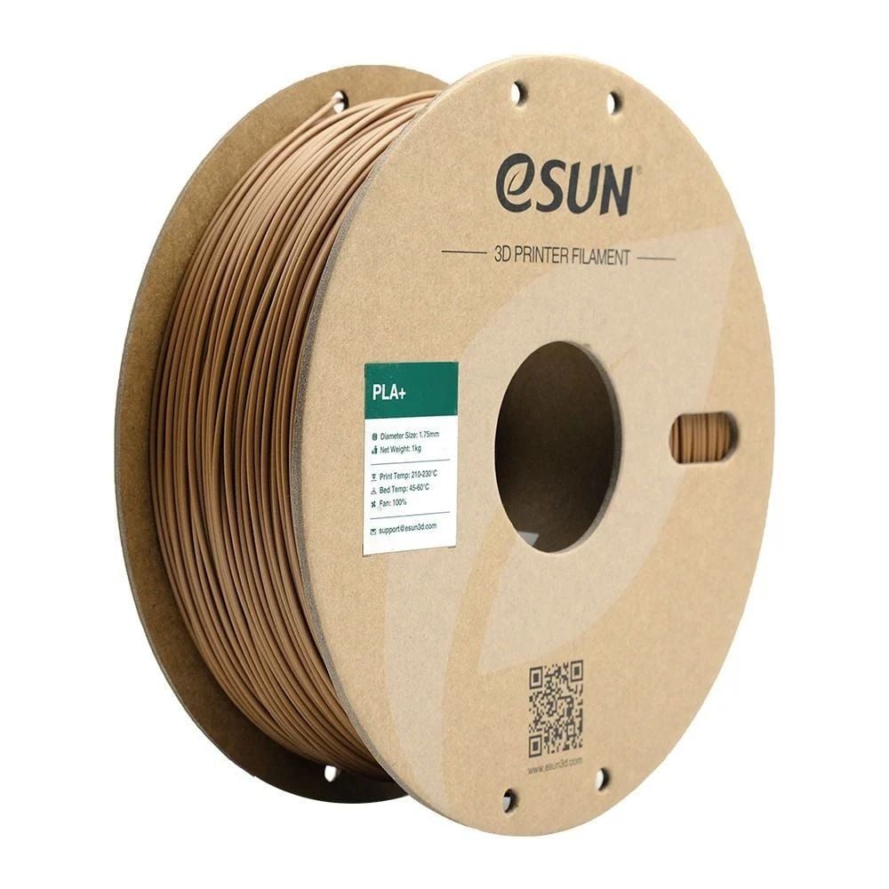 eSUN Açık Kahverengi Pla+ Filament 1.75mm 1 KG