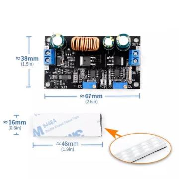 ZK-SJ4 60W Voltaj Düşürücü - Yükseltici Modül Solar Şarj Devresi