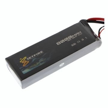 11.1V 8000mah 40C Lipo Batarya 3S JetFire Pil