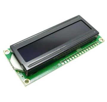 2x16 LCD Ekran - Turuncu Üzerine Siyah