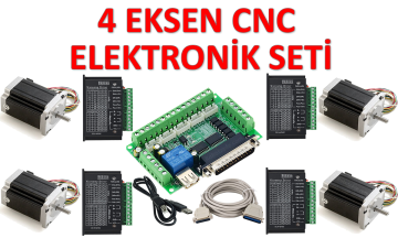 4 Eksen CNC Elektronik Seti