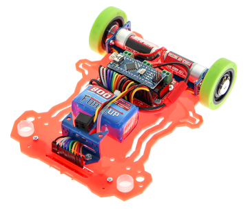 Panter Hızlı Çizgi İzleyen Robot Kiti Enkoderli