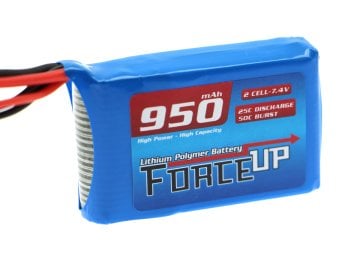 7.4V Lipo Pil 950mAh