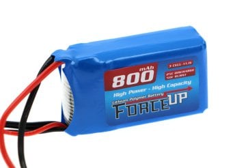 11.1V Lipo Pil 800mAh - Pro