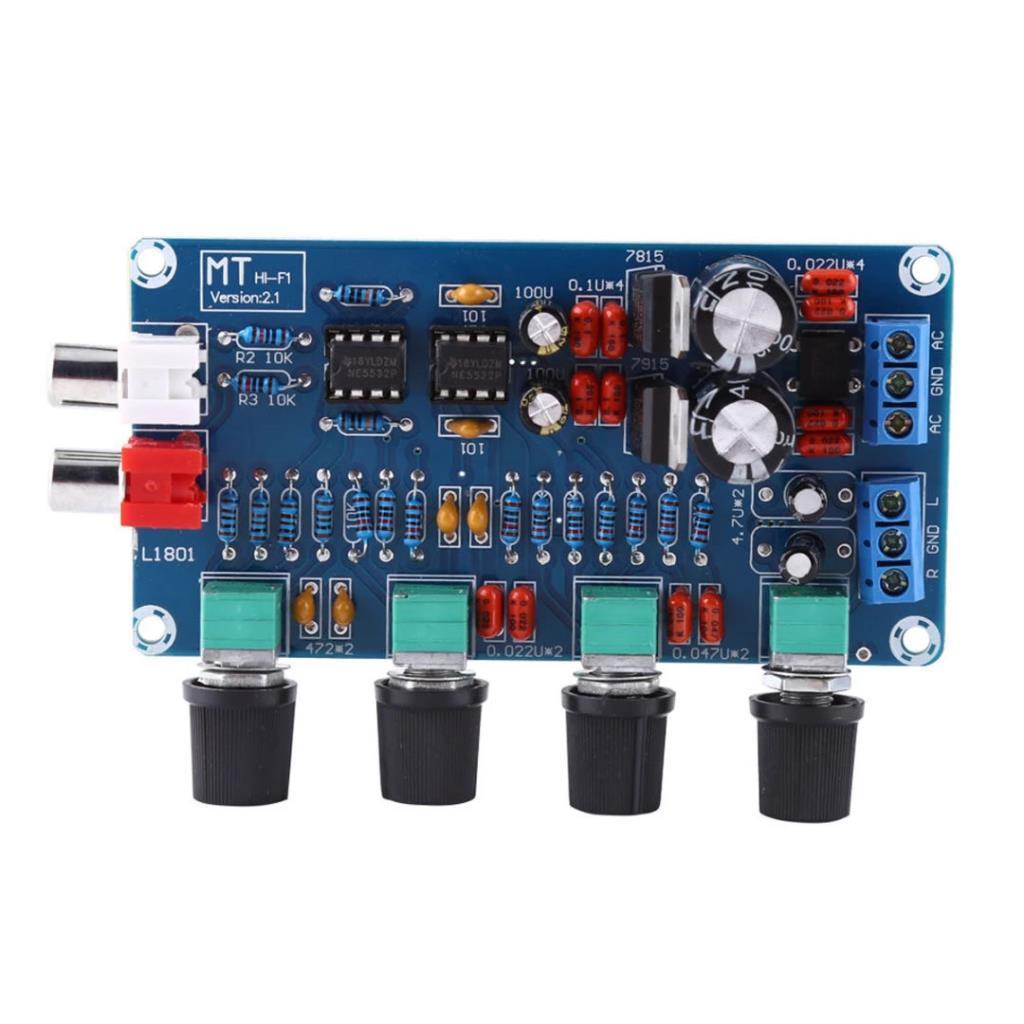 XH-M164 AC 12-24V 4 Kanal Equalizer - Ekolayzer Modülü