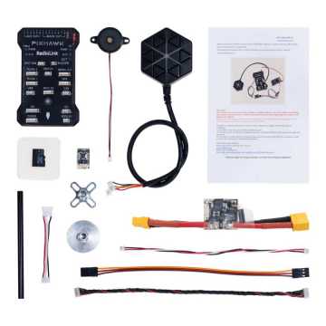 Orijinal Radiolink Pixhawk 32 Bit Uçuş Kontrol Kartı + Güç Modülü + SE100 M8N GPS Set